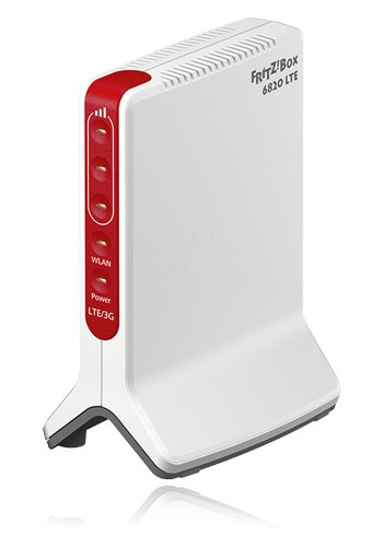 Box FRITZ! 6820 LTE wireless router Gigabit Ethernet Single-band (2.4 GHz) 4G White - Afbeelding 2