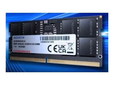 ADATA Premier memory module 16 GB 1 x 16 GB DDR5 262-pin SO-DIMM ECC - Afbeelding 2