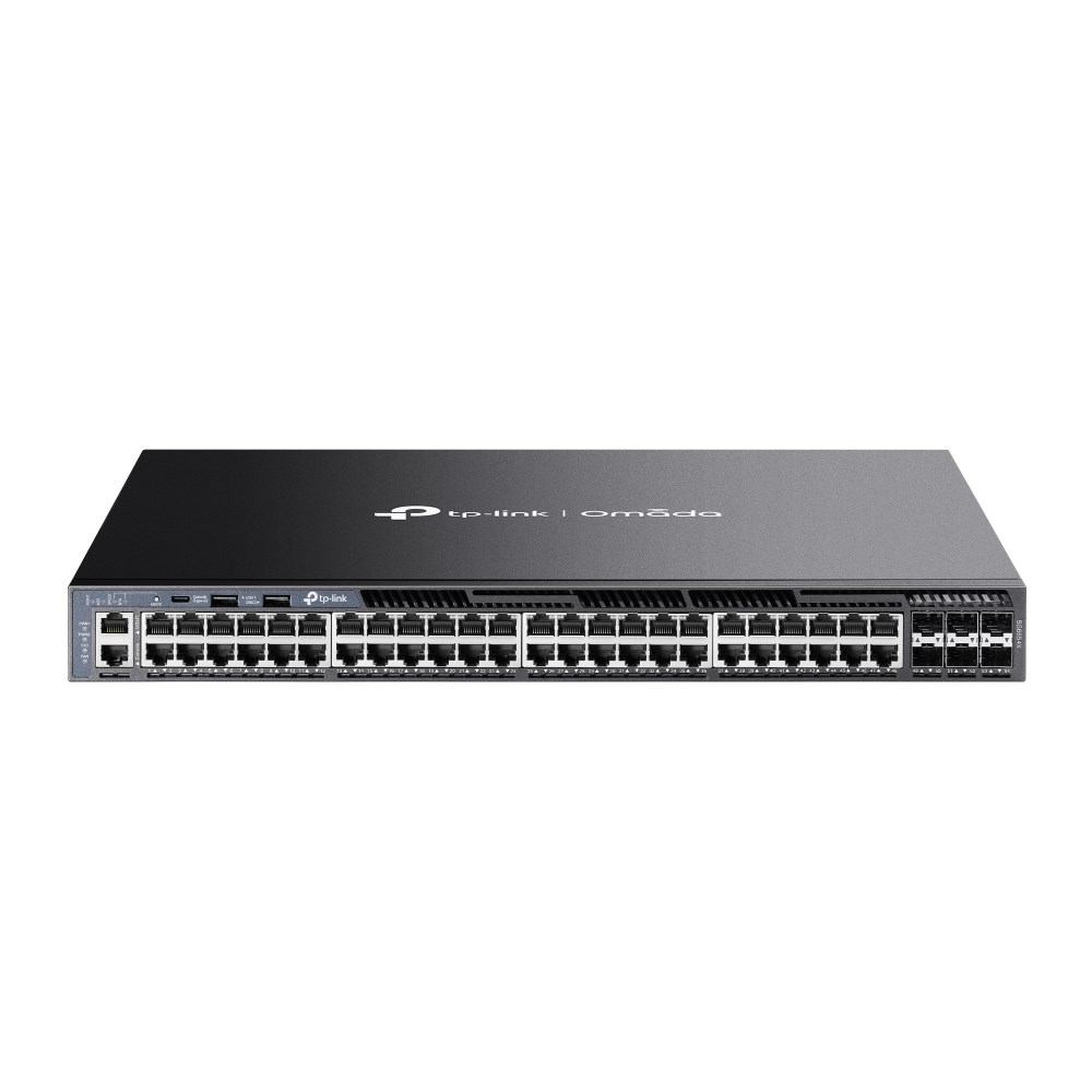 TP-Link Omada 48-Port Gigabit Stackable L3 Managed Switch with 6 10G Slots - Afbeelding 2
