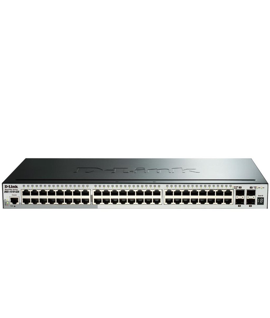 D-Link 48-port Gigabit Smart Managed Switch with 4 x 10G SFP+ - Afbeelding 2