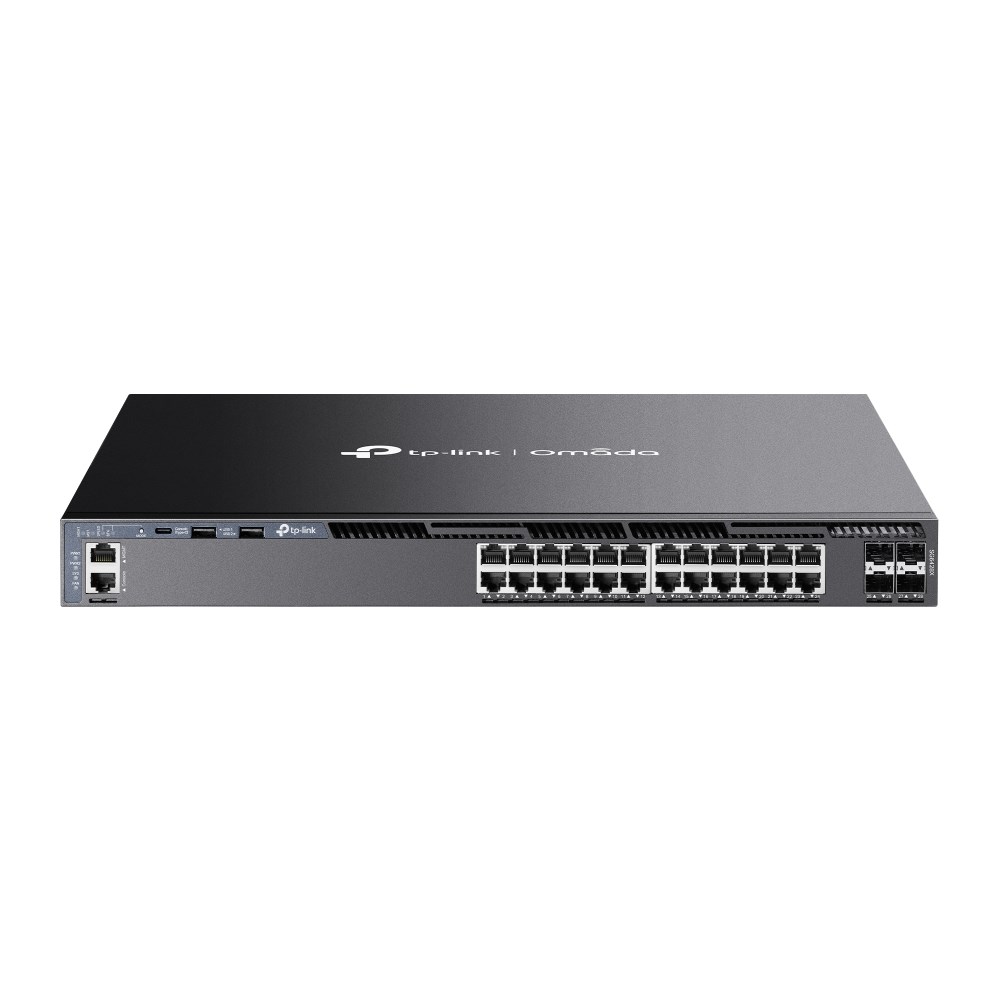 TP-Link Omada 24-Port Gigabit Stackable L3 Managed Switch with 4 10G Slots - Afbeelding 2