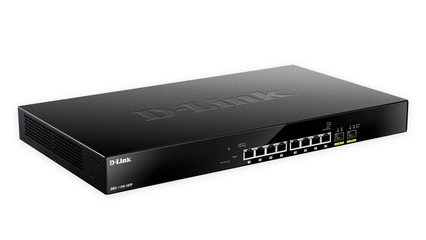 D-Link 10-Port Multi-Gigabit PoE+ Smart Managed Switch - Afbeelding 2