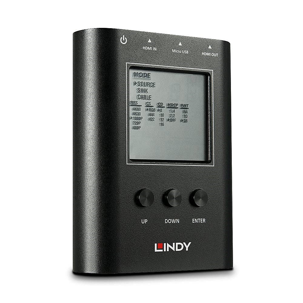 Lindy HDMI 2.0 18G Signal Analyser and Generator - Afbeelding 2