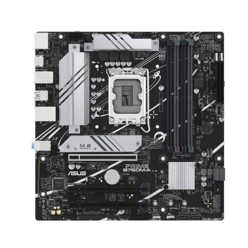 ASUS PRIME B760M-A-CSM Intel B760 LGA 1700 micro ATX - Afbeelding 2