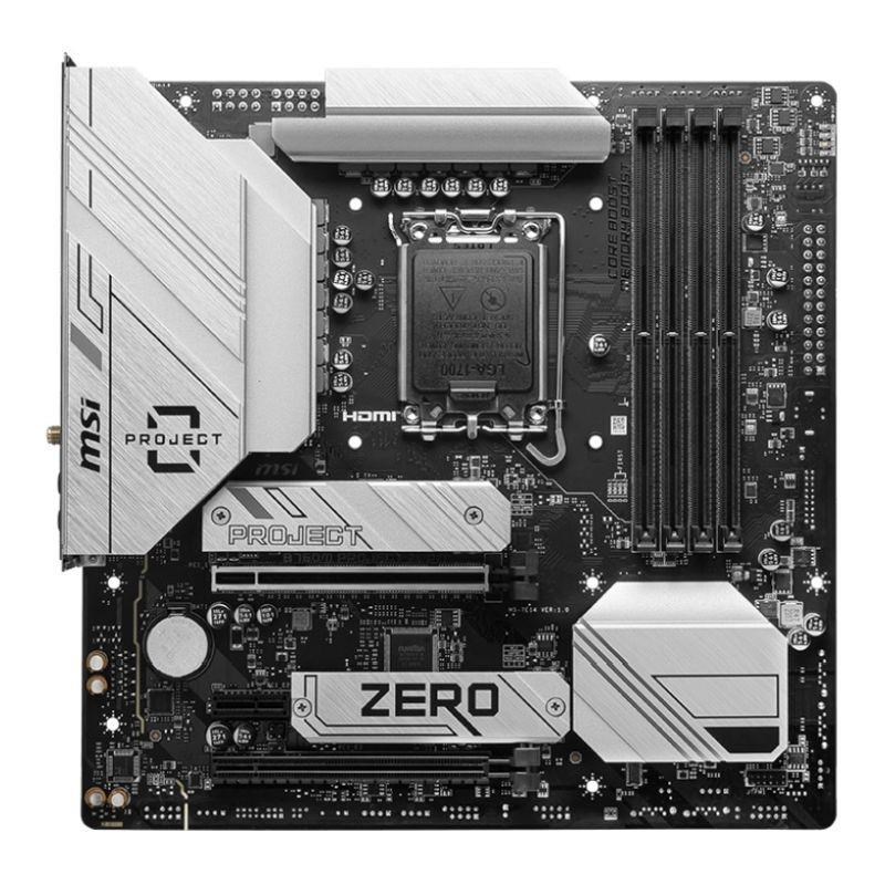 MSI B760M Ptoject Zero Intel B760 LGA 1700 micro ATX - Afbeelding 2