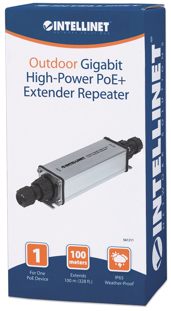 GIGABIT POE/POE+ 1-PORT EXTERNAL SIGNAL EXTENDER - Afbeelding 9