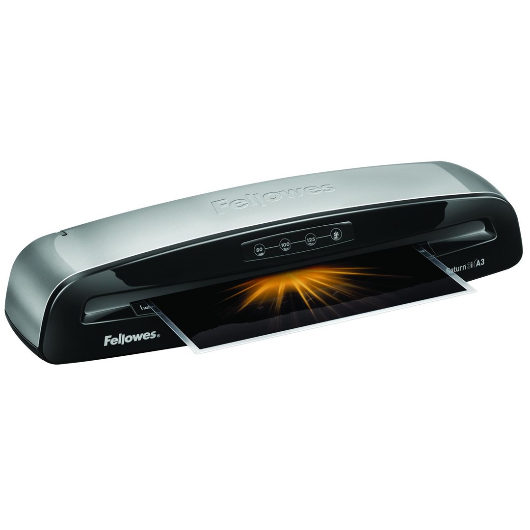 Fellowes Saturn 3i Cold/hot laminator 300 mm/min Black, Silver - Afbeelding 4