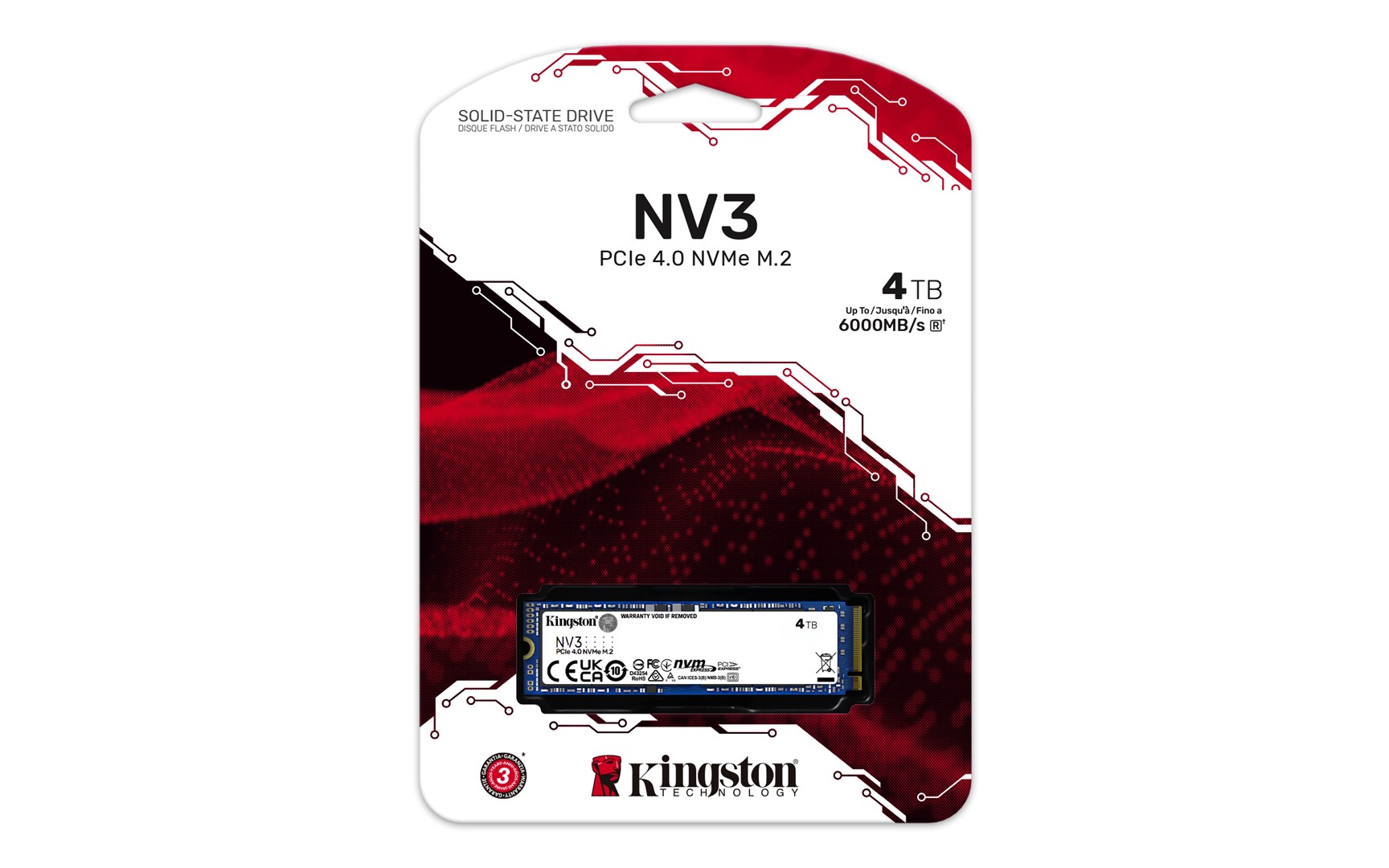 Kingston Technology 4000G NV3 M.2 2280 NVMe SSD - Afbeelding 8