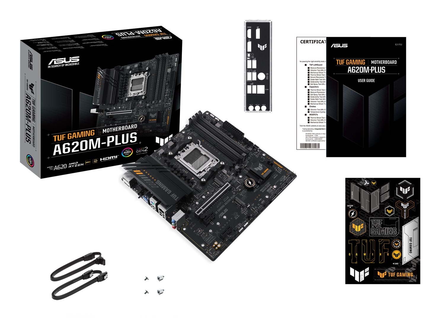 ASUS TUF GAMING A620M-PLUS AMD A620 Socket AM5 micro ATX - Afbeelding 9