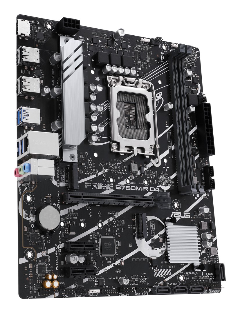 ASUS PRIME B760M-R D4 Intel B760 LGA 1700 micro ATX - Afbeelding 5