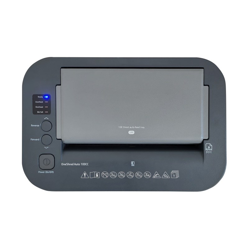 HP ONESHRED Auto 100CC white-gray shredder - Afbeelding 5