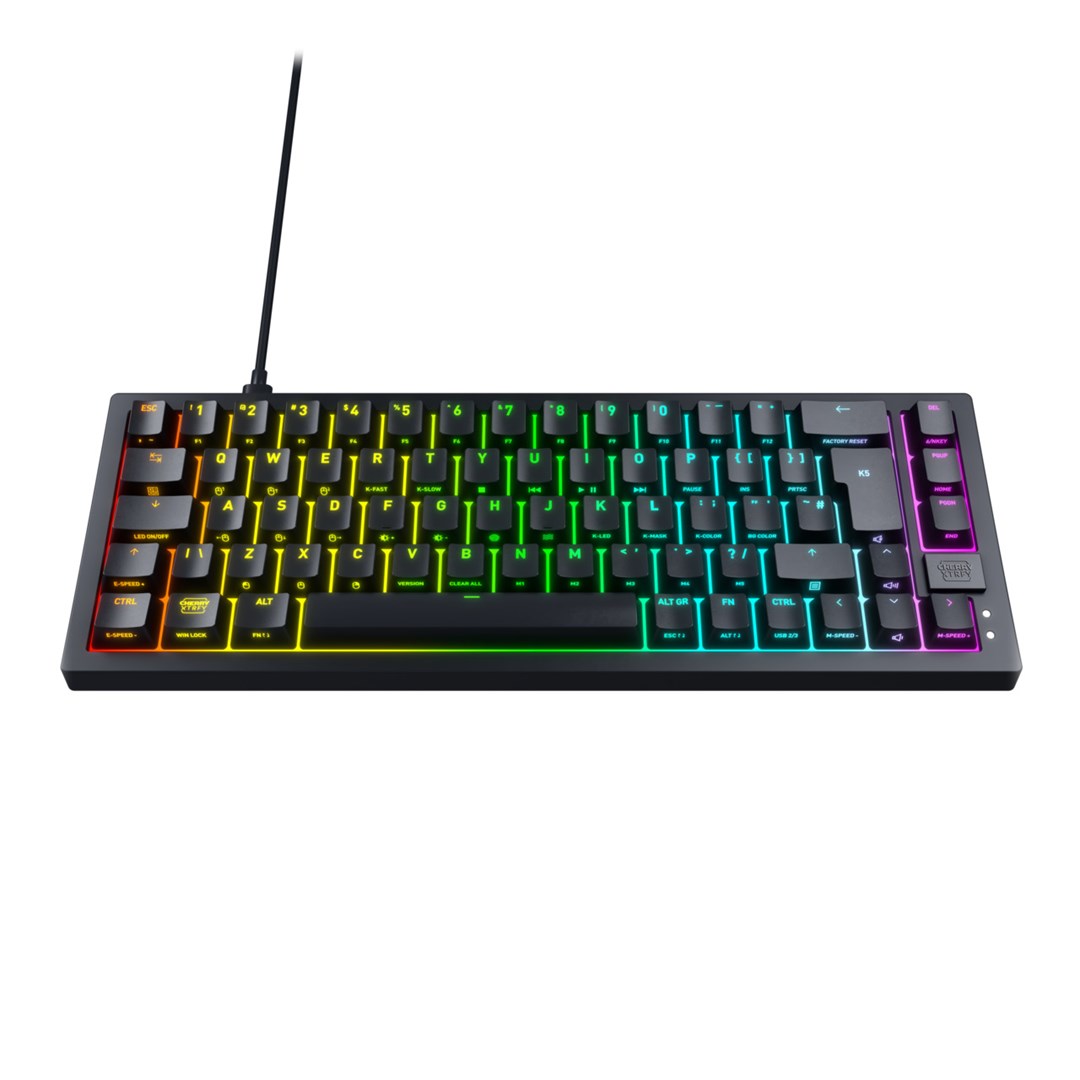 CHERRY K5V2 Compact keyboard Gaming USB QWERTZ German Black - Afbeelding 5