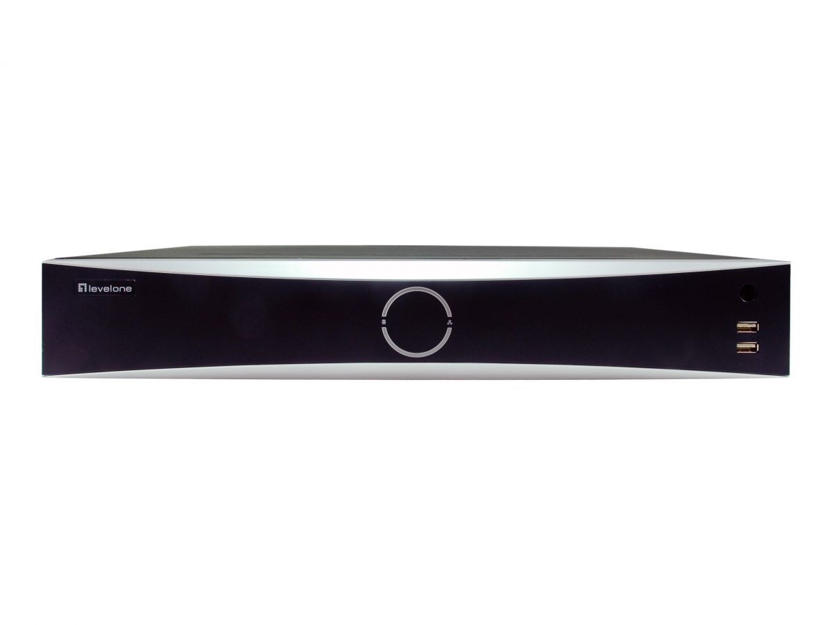 LevelOne NVR-0411 network video recorder Black, Grey - Afbeelding 2