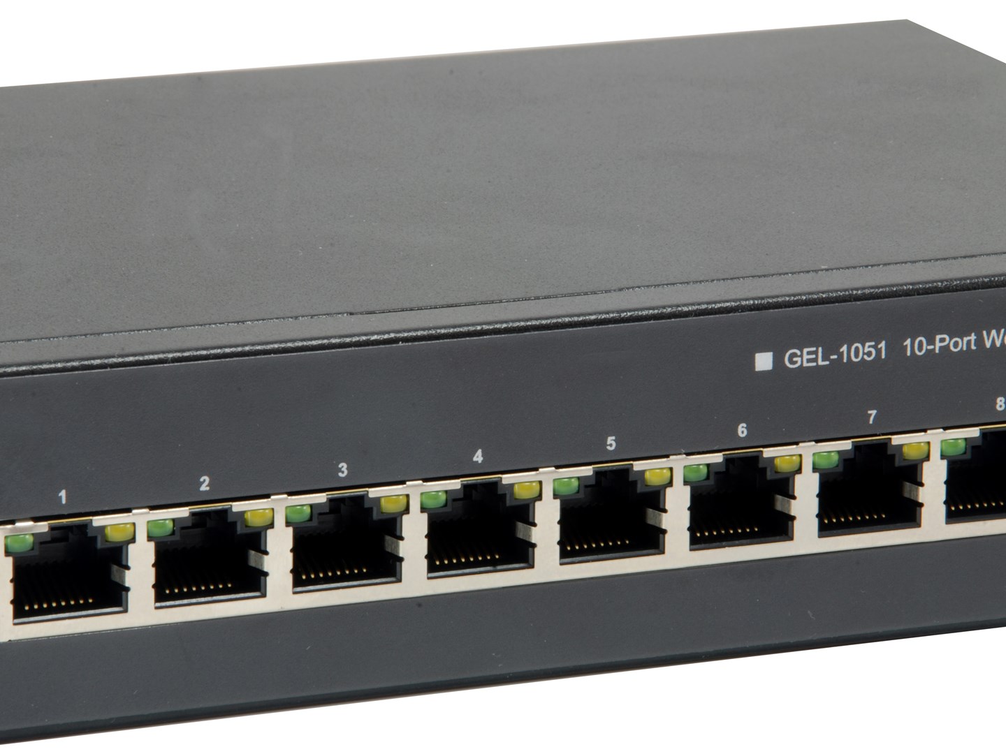 LevelOne 10-Port Web Smart Gigabit PoE Switch, 8 PoE Outputs, 2 x Gigabit SFP, 70W - Afbeelding 4