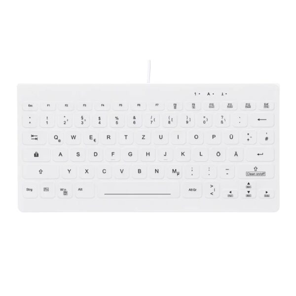 Contour Design Active Key Contour QuickClean Medical Keyboard IP68 Mini Wired White DE C4112