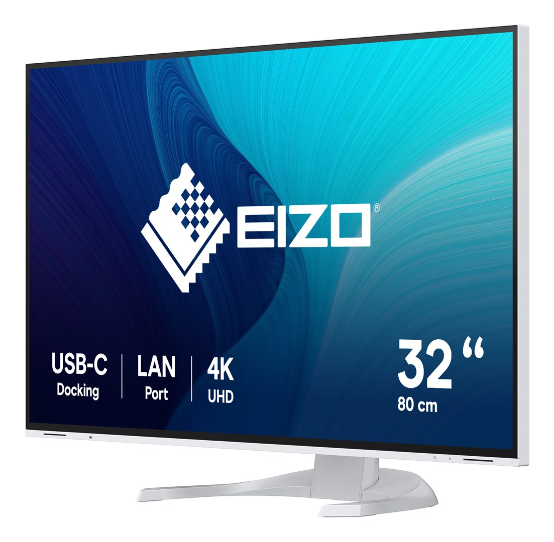 EIZO FlexScan EV3240X-WT computer monitor 80 cm (31.5") 3840 x 2160 pixels 4K Ultra HD LCD White - Afbeelding 3