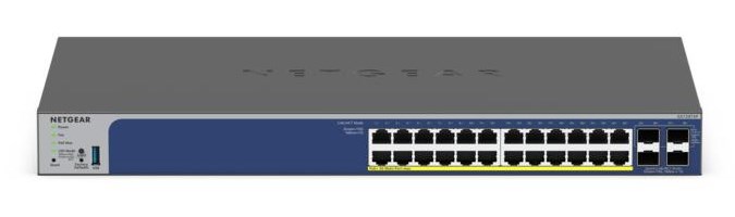 NETGEAR 28-Port PoE Gigabit/10G Stackable Smart Switch (GS728TXP) - Afbeelding 3