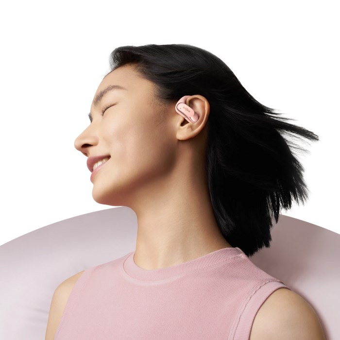 SHOKZ OpenFit Air Headset Wireless Ear-hook Calls/Music/Sport/Everyday Bluetooth Pink - Afbeelding 2