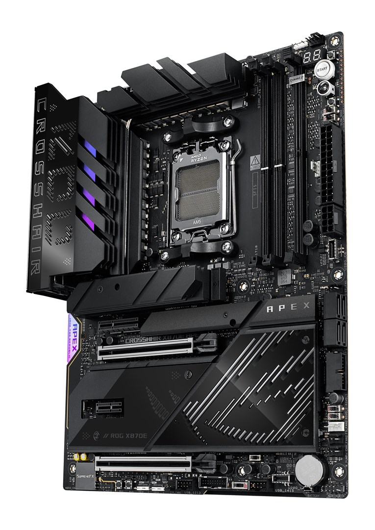 ASUS ROG CROSSHAIR X870E APEX AMD X870E Socket AM5 ATX - Afbeelding 5