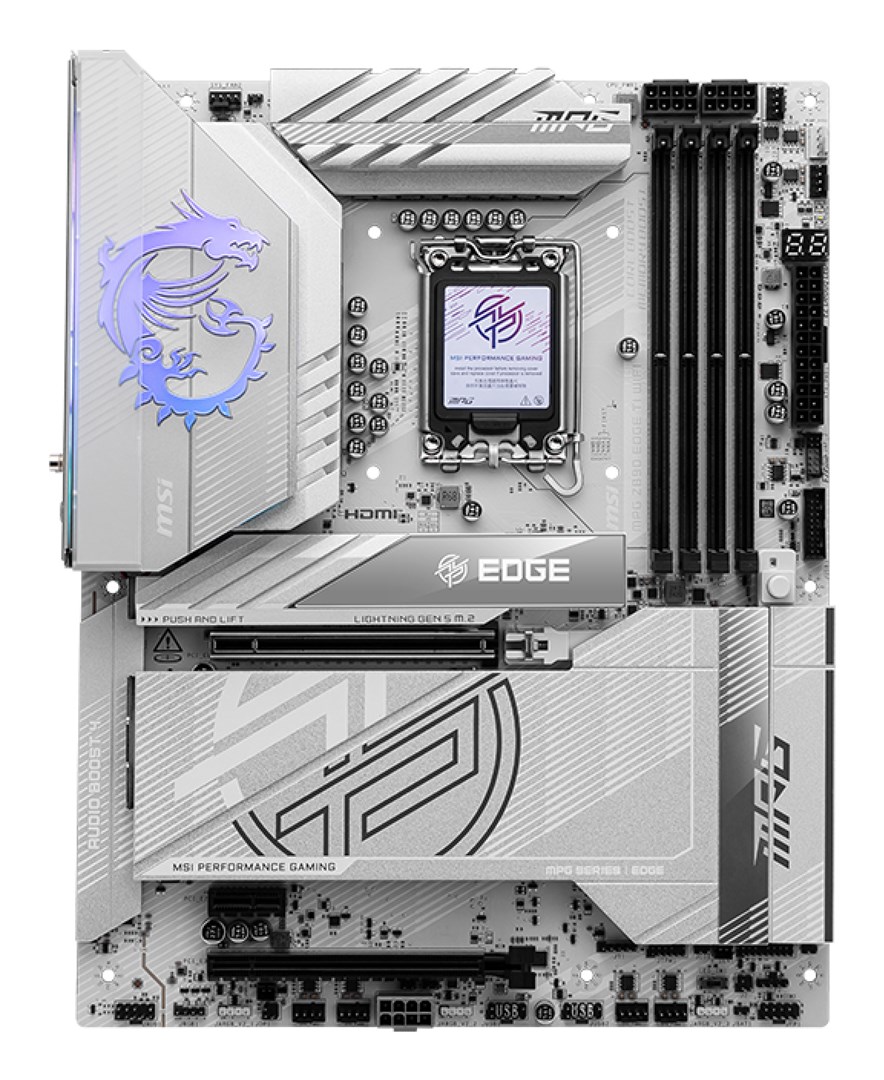 MSI MPG Z890 EDGE TI WIFI motherboard Intel Z890 LGA 1851 (Socket V1) ATX - Afbeelding 3