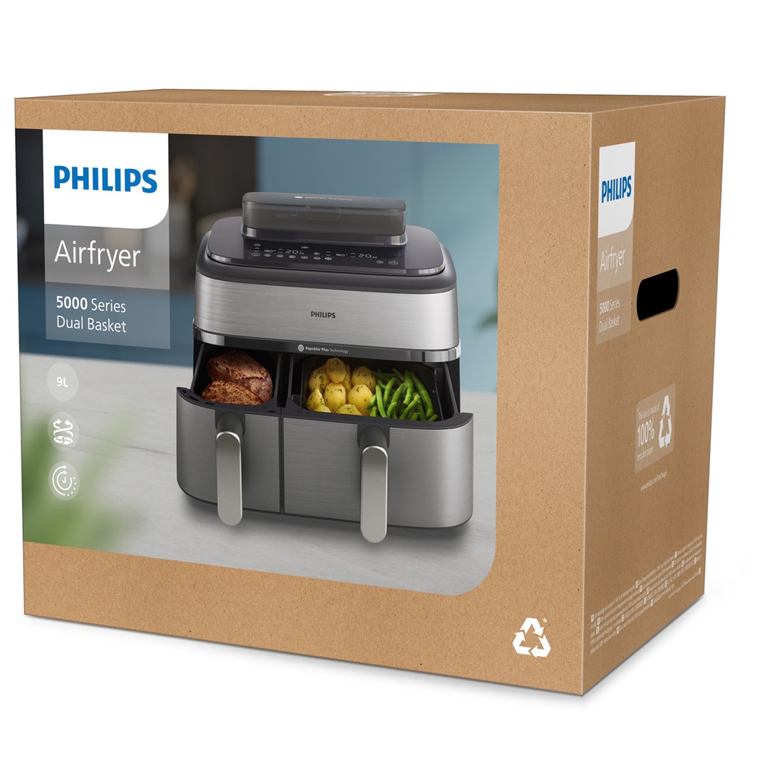 Non-fat fryer PHILIPS NA 555/00 - Afbeelding 7