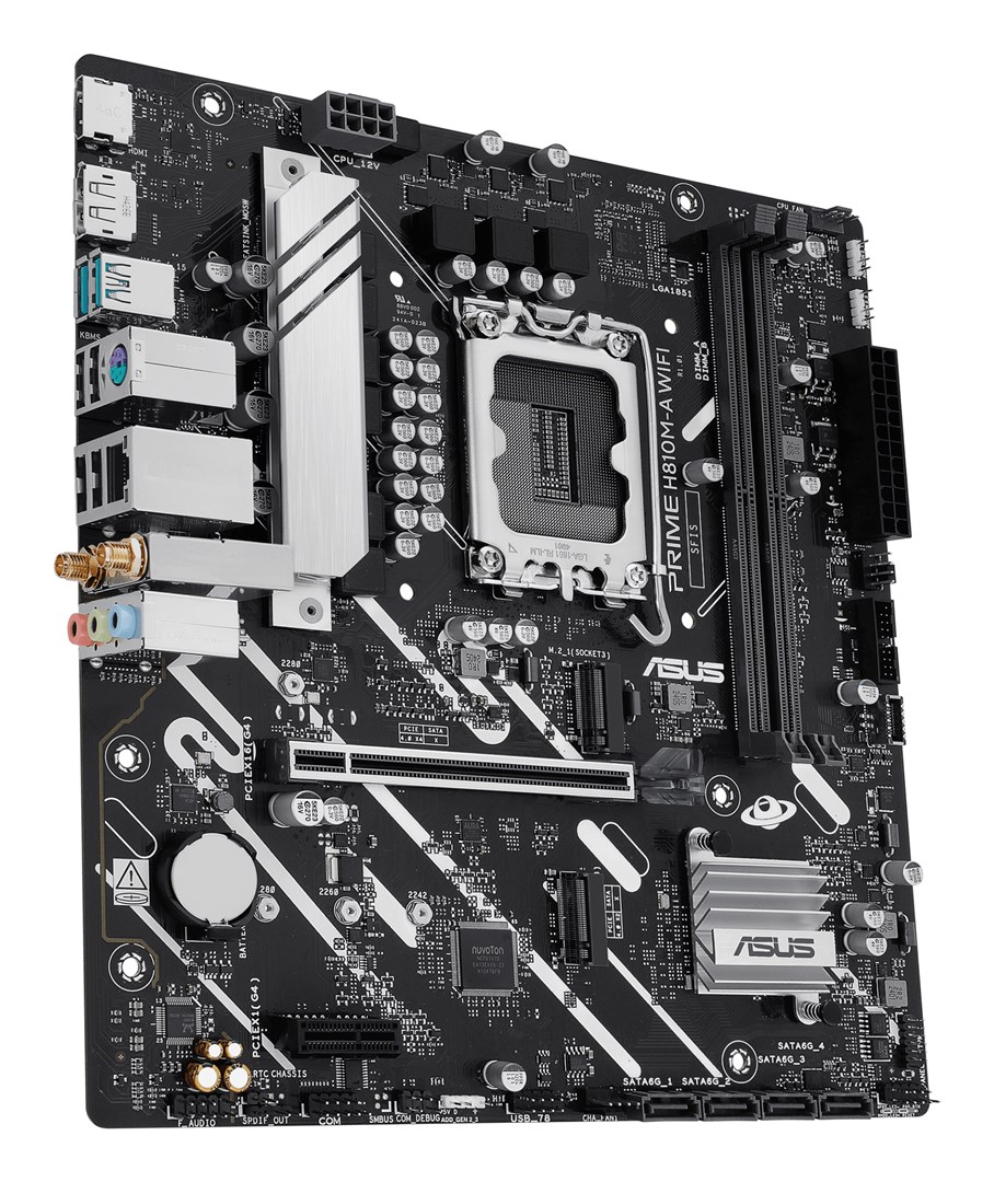 ASUS PRIME H810M-A WIFI Intel H810 LGA 1851 (Socket V1) micro ATX - Afbeelding 4