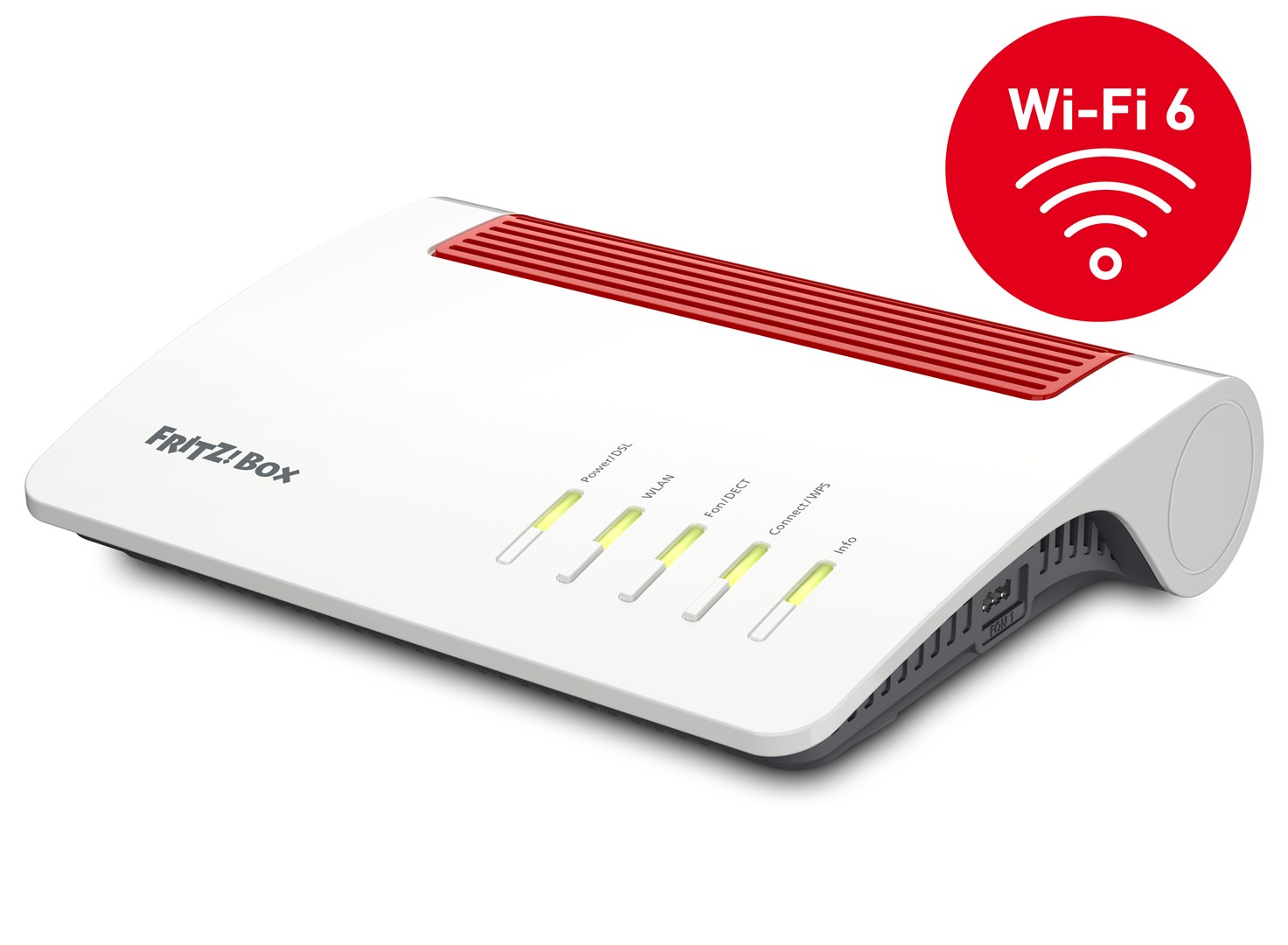 Box 7590 AX wireless router Gigabit Ethernet Dual-band (2.4 GHz / 5 GHz) White