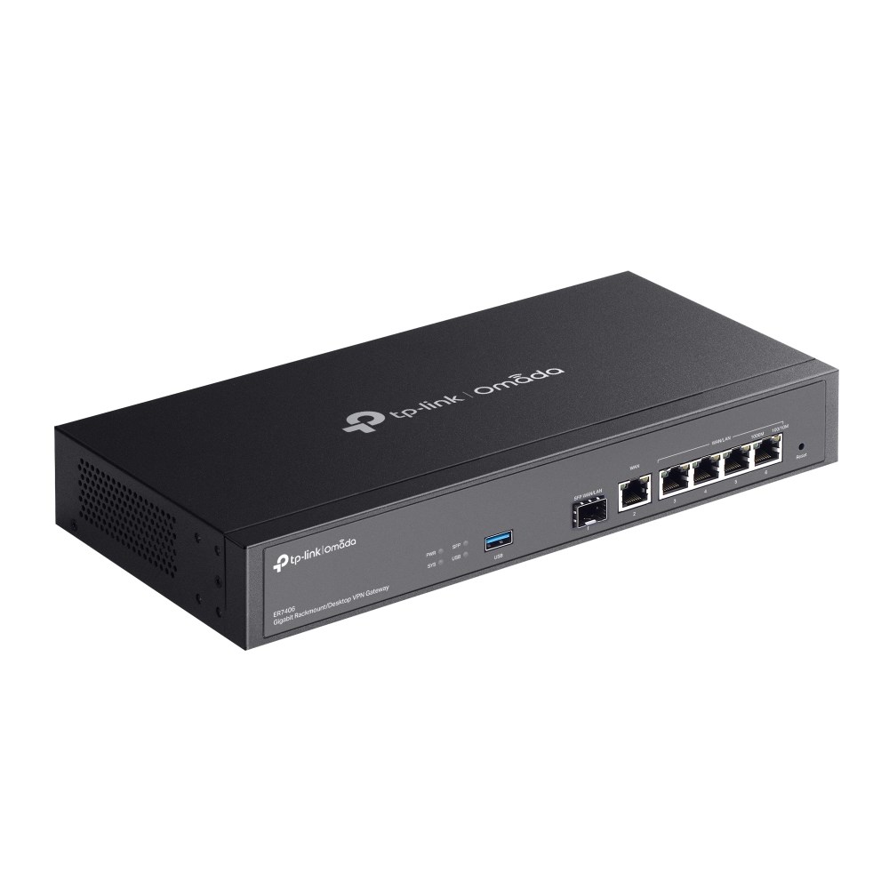 TP-Link ER7406 wired router Gigabit Ethernet Black - Afbeelding 5