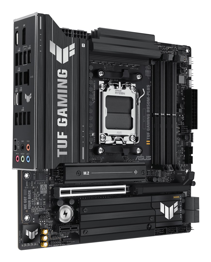 ASUS TUF GAMING B850M-PLUS AMD B850 Socket AM5 micro ATX - Afbeelding 4