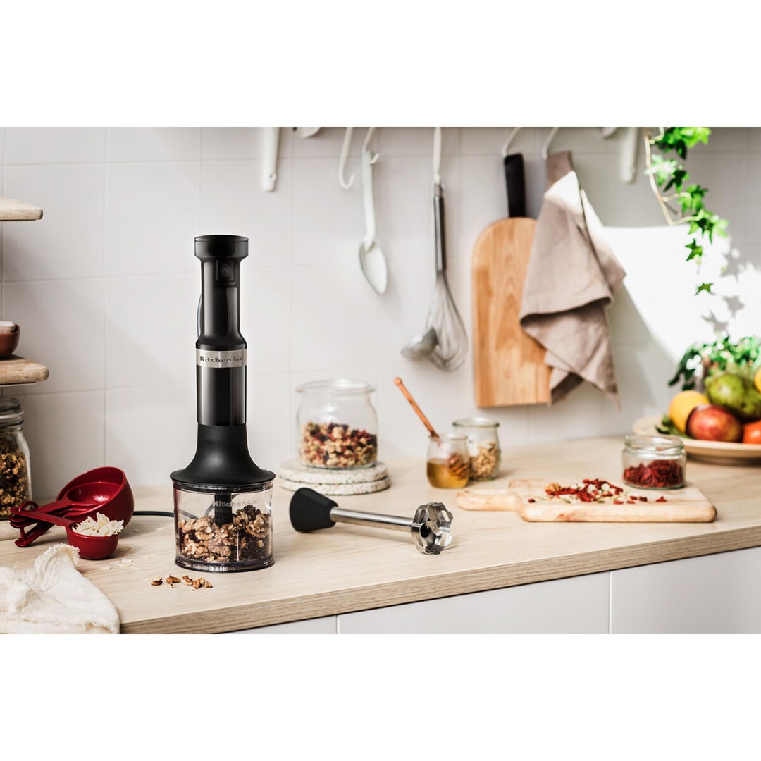 KitchenAid 5KHBV83EOB Immersion blender 180 W Black - Afbeelding 3