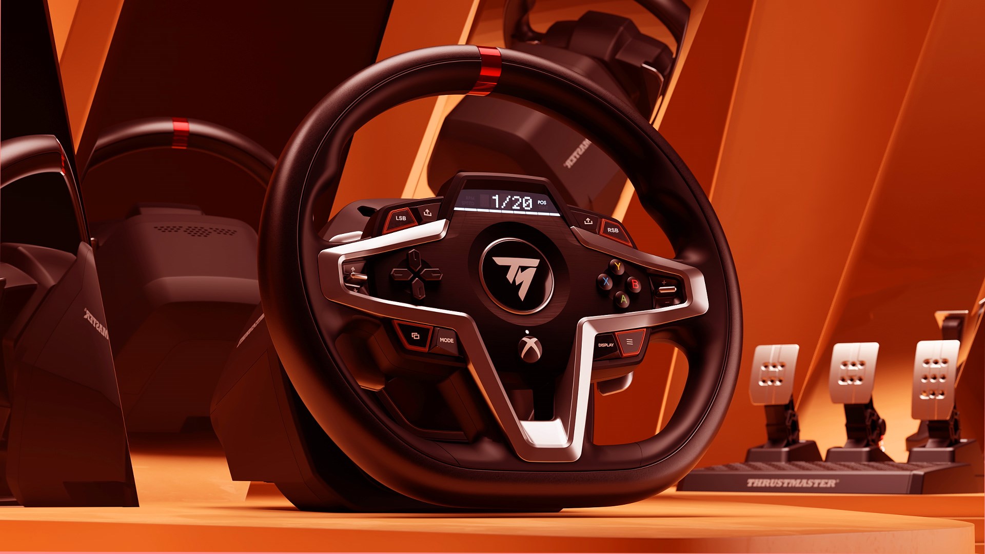 Thrustmaster Steering Wheel T248X Game racing wheel Black - Afbeelding 3