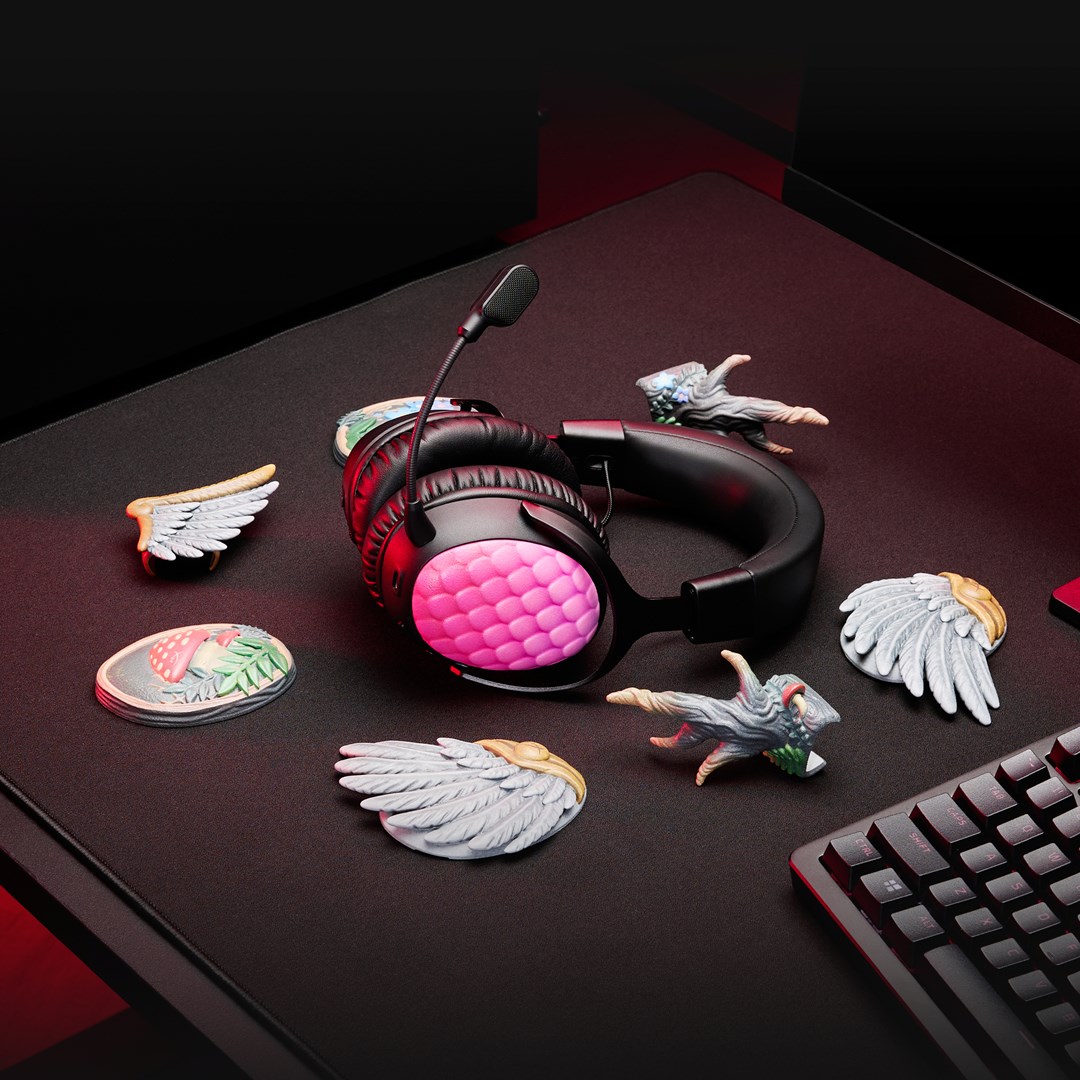 HyperX Cloud III S Wireless - Gaming Headset (Black-Red) - Afbeelding 9