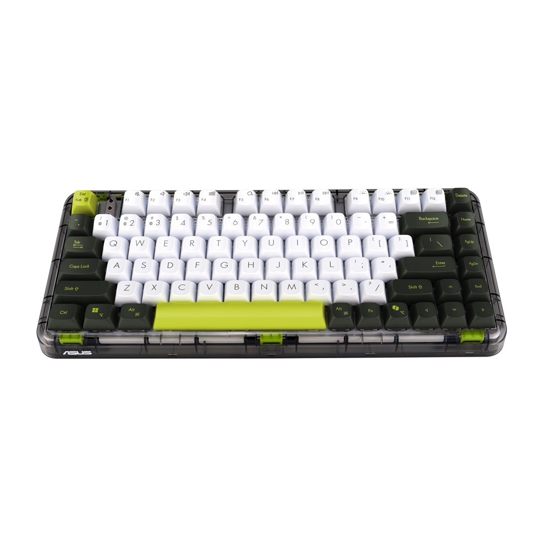 ASUS Jelly75 KD201 /VT-GN/GE/83 keyboard Universal USB + RF Wireless + Bluetooth Multicolour - Afbeelding 6