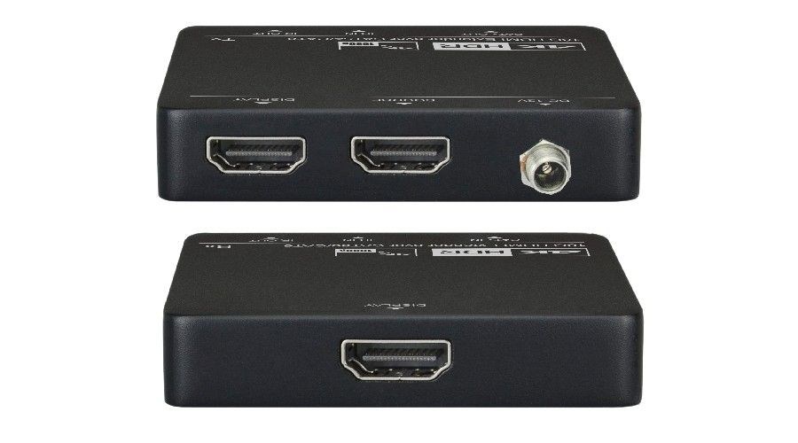 LevelOne HVE-9006 AV extender AV transmitter & receiver Black - Afbeelding 2