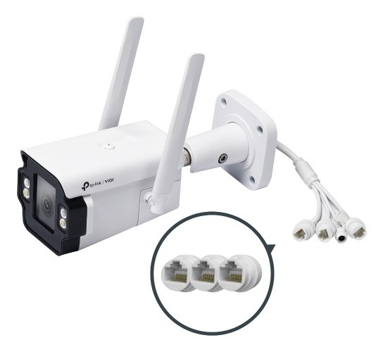 TP-Link INSIGHT S345-4G Bullet IP security camera Outdoor 2688 x 1520 pixels Wall - Afbeelding 4