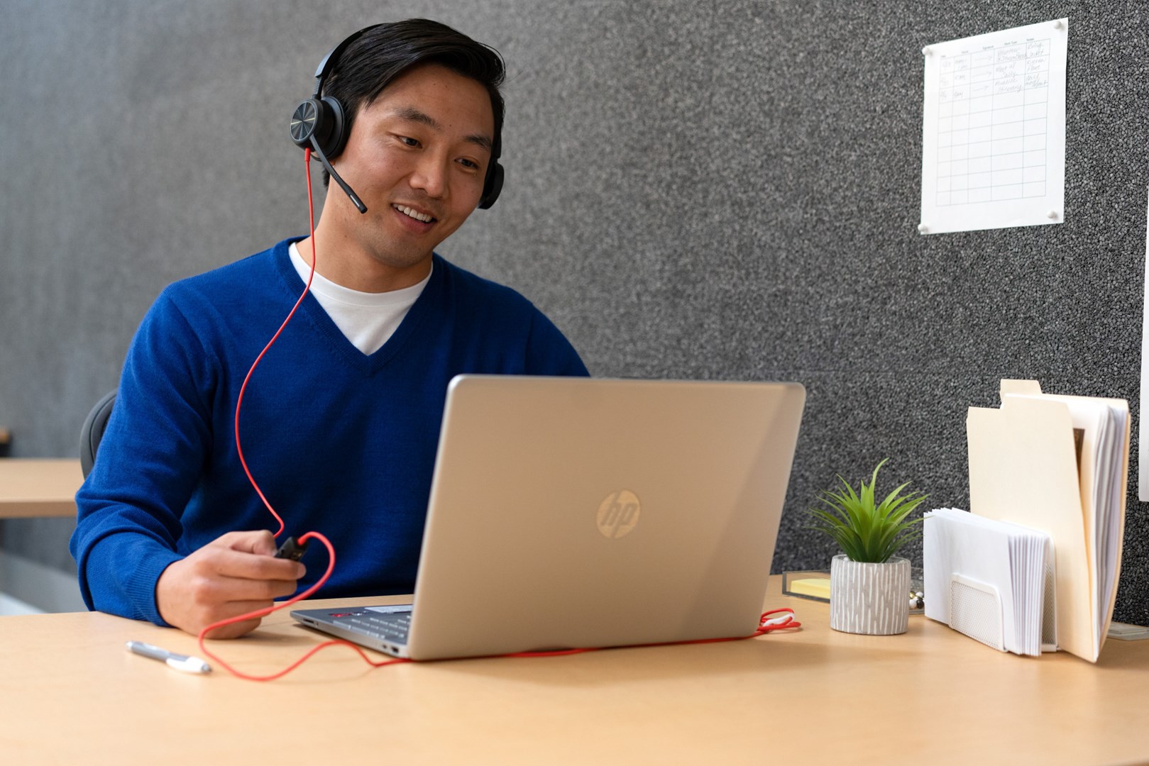 HP Poly Blackwire 8225 Stereo USB-C Headset +USB-C/A Adapter - Afbeelding 5