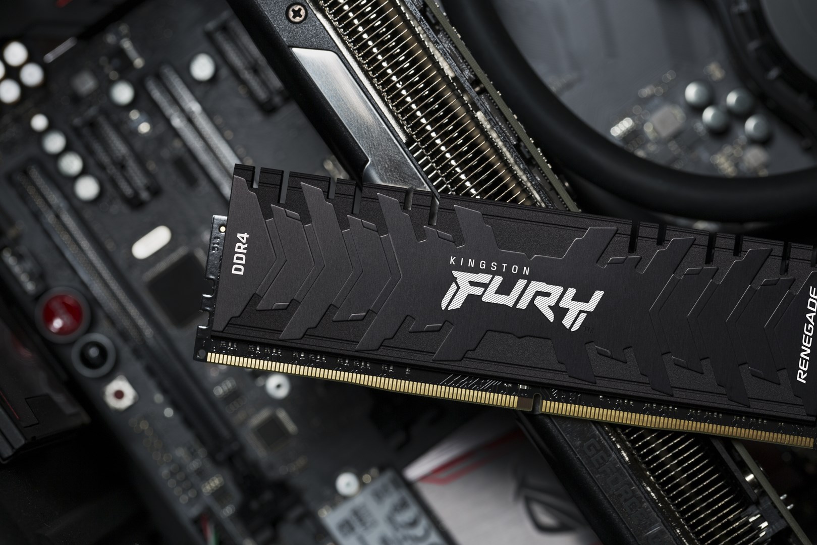 Kingston Technology FURY 16GB 3200MT/s DDR4 CL16 DIMM 1Gx8 Renegade Black - Afbeelding 9