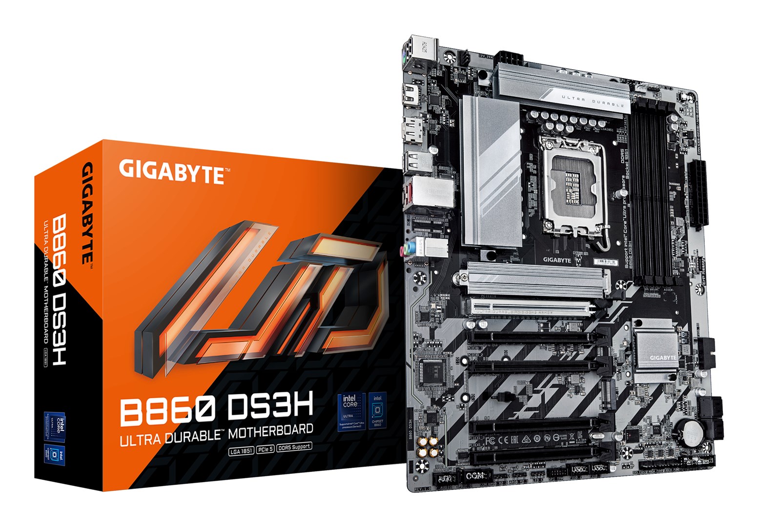 Gigabyte B860 DS3H Motherboard (B860, S1851, ATX,
