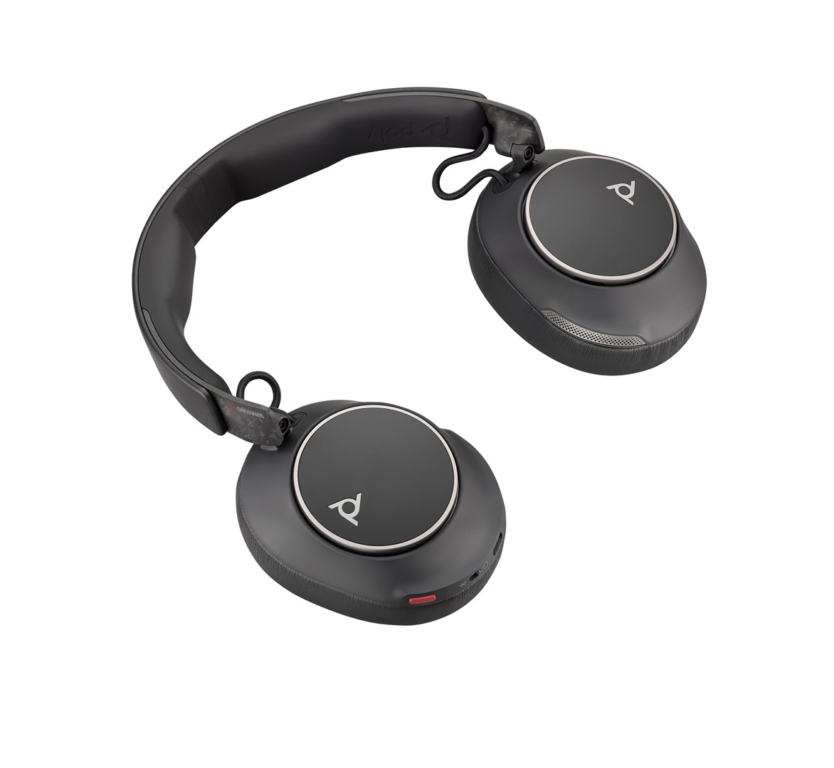 HP Poly Voyager Surround 80 UC USB-C Headset +USB-C/A Adapter - Afbeelding 7