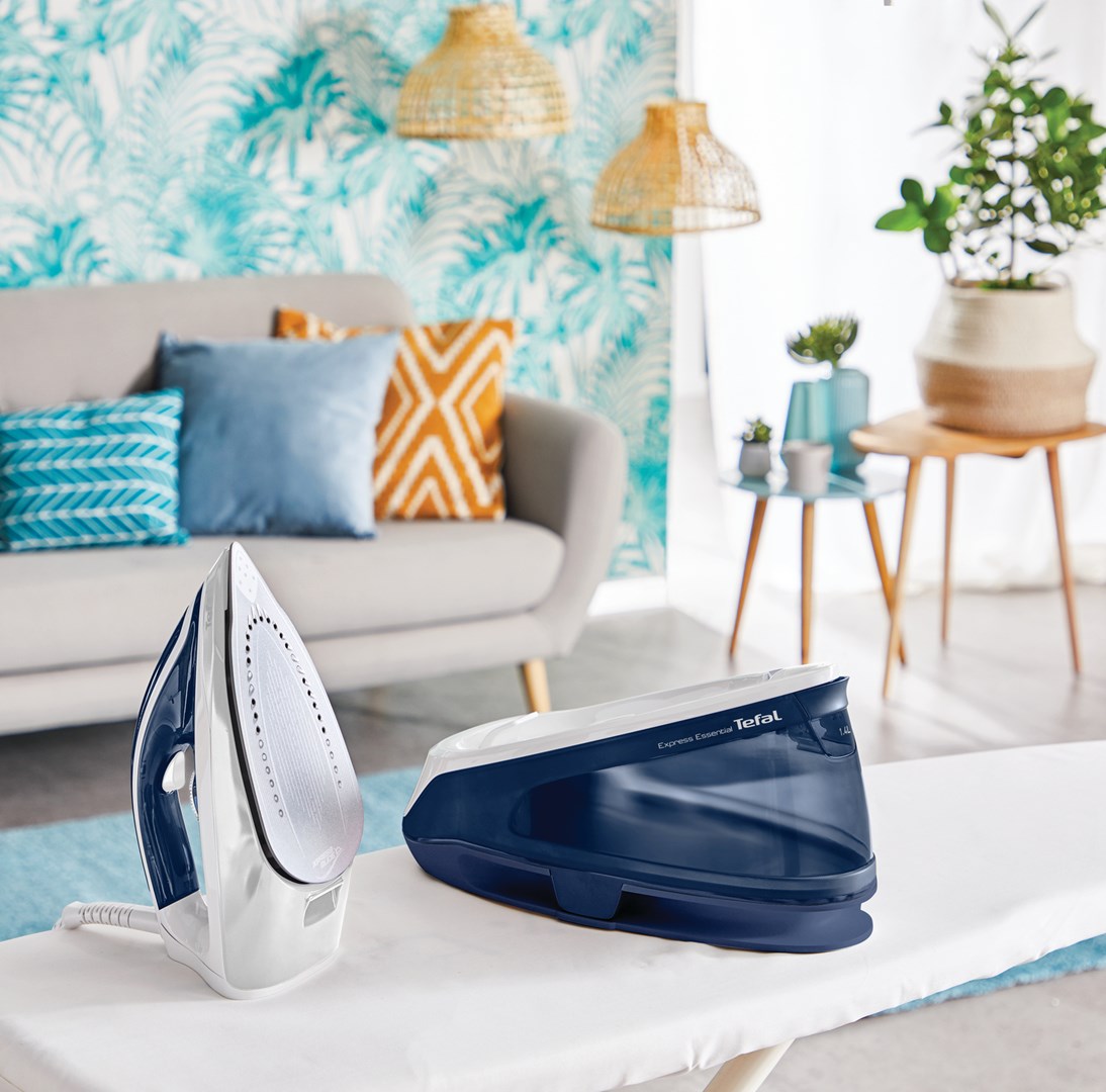 Tefal Express Essential SV6116 2200 W 1.4 L Blue, White - Afbeelding 5
