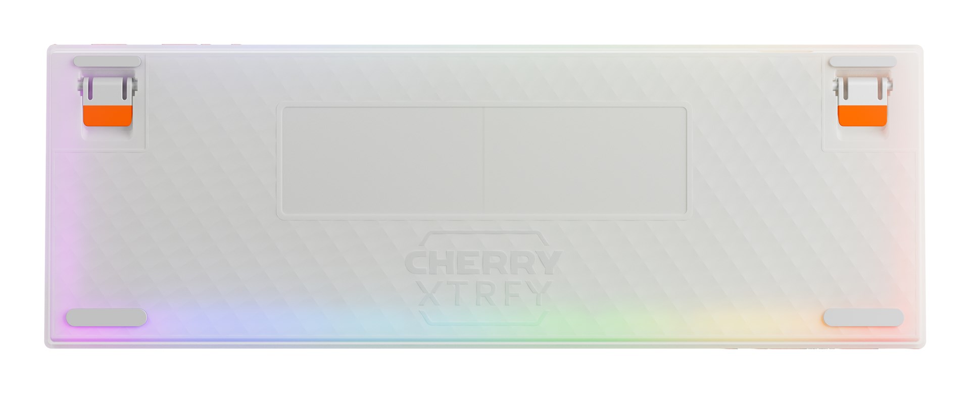 CHERRY K5 PRO TMR COMPACT keyboard Gaming USB QWERTZ German Orange, White - Afbeelding 4