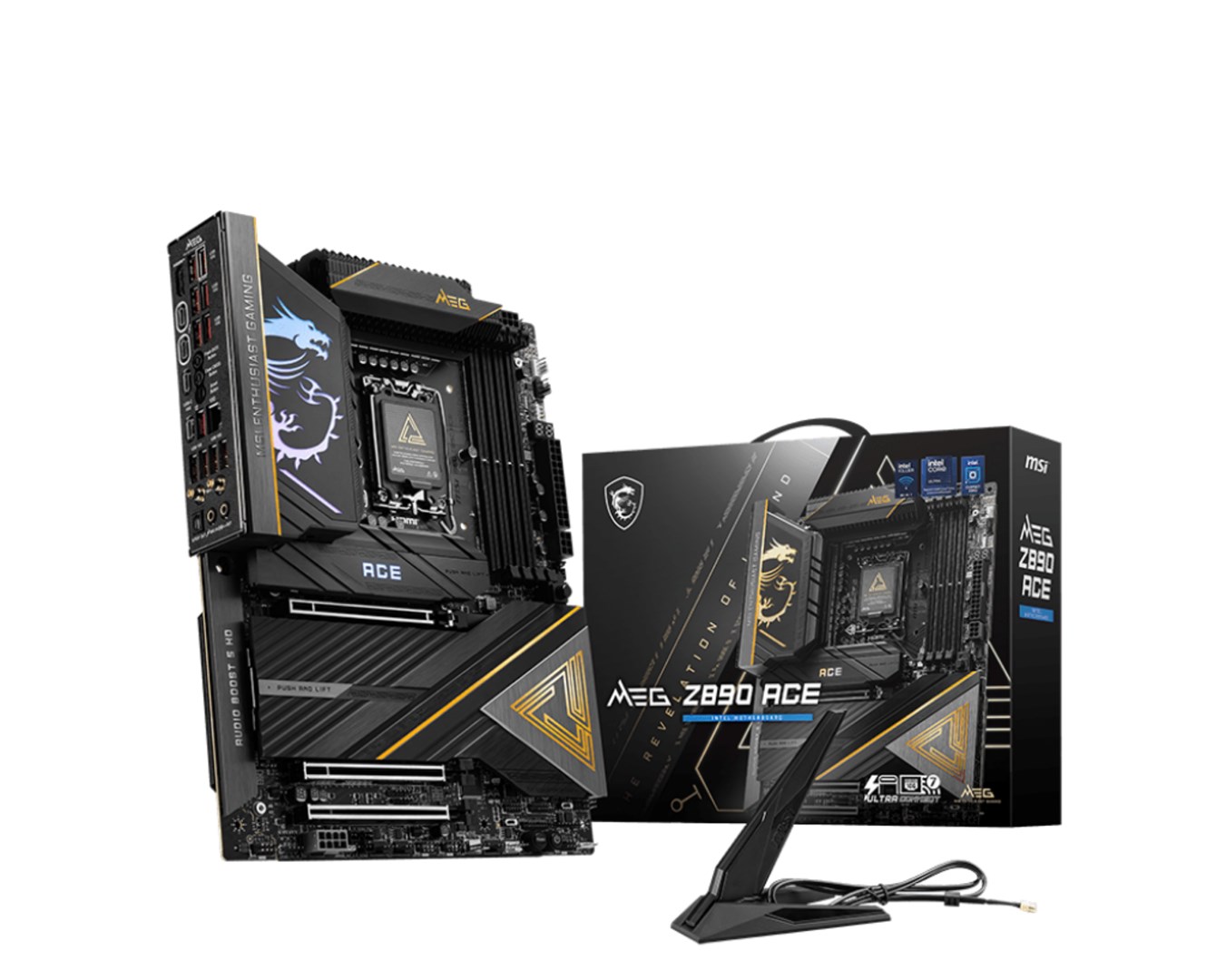 MSI MEG Z890 ACE motherboard Intel Z890 LGA 1851 (Socket V1) ATX