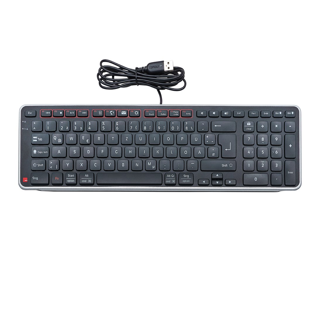 Contour Design Balance Keyboard DE, wired