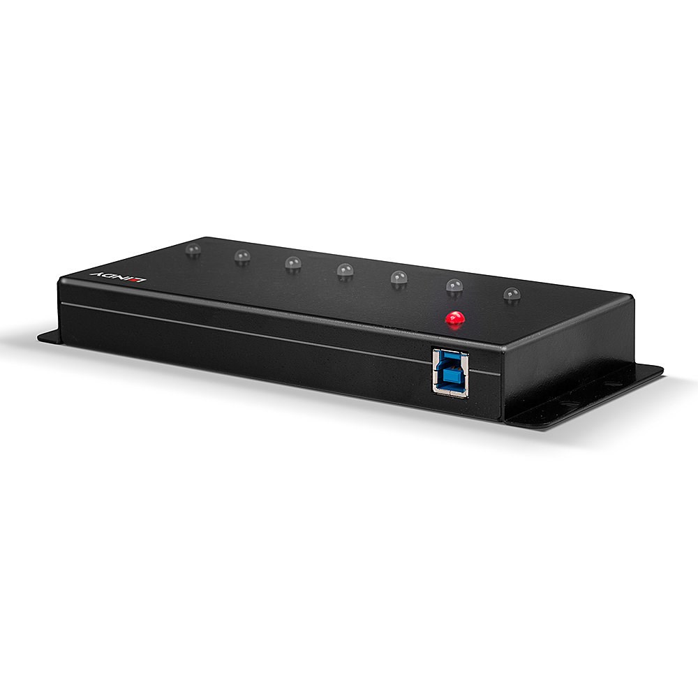 Lindy 7 Port USB 3.0 Metal Hub - Afbeelding 3