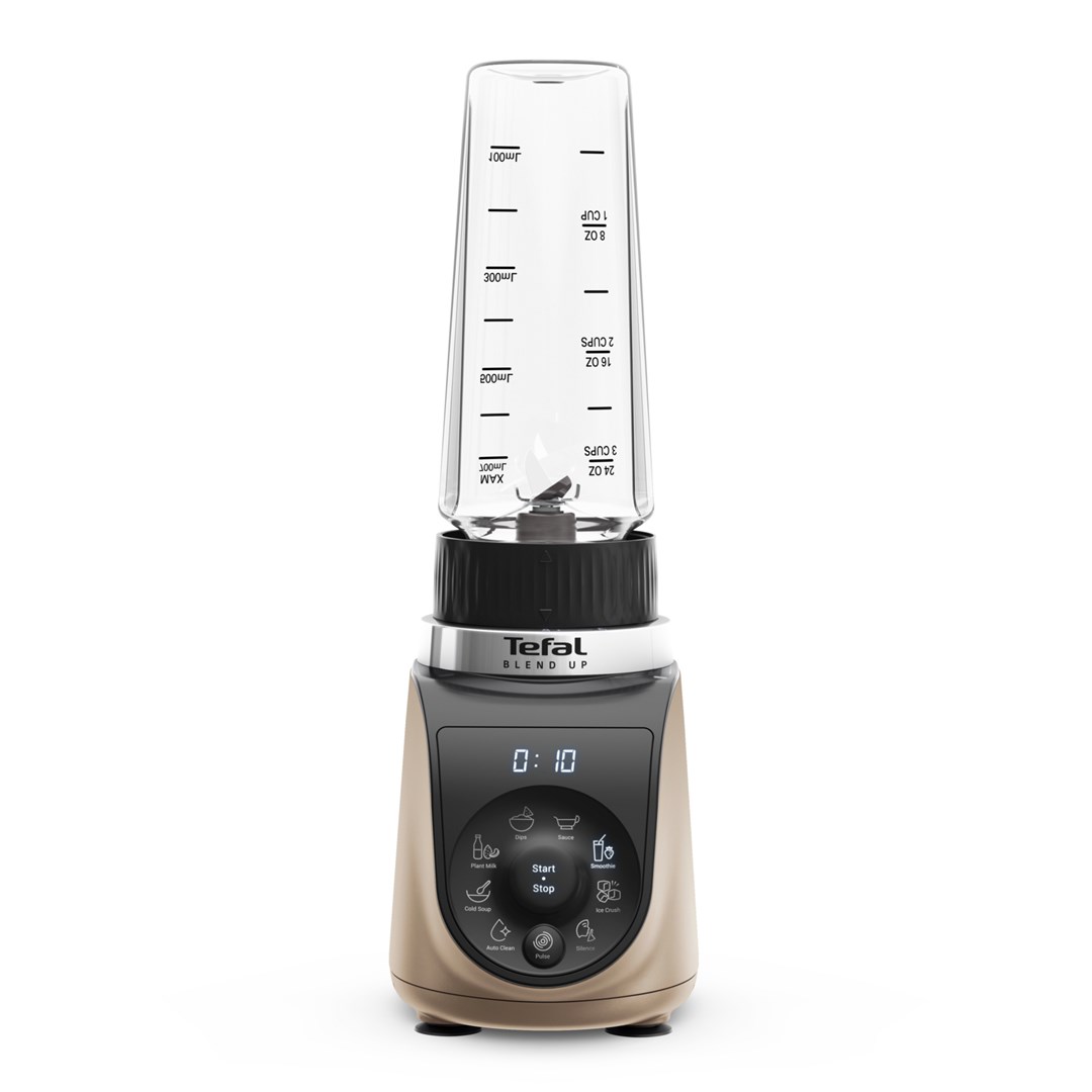 Tefal Blend Up BL190AF0 blender 0.85 L Tabletop blender 1000 W Beige, Black, Transparent - Afbeelding 3