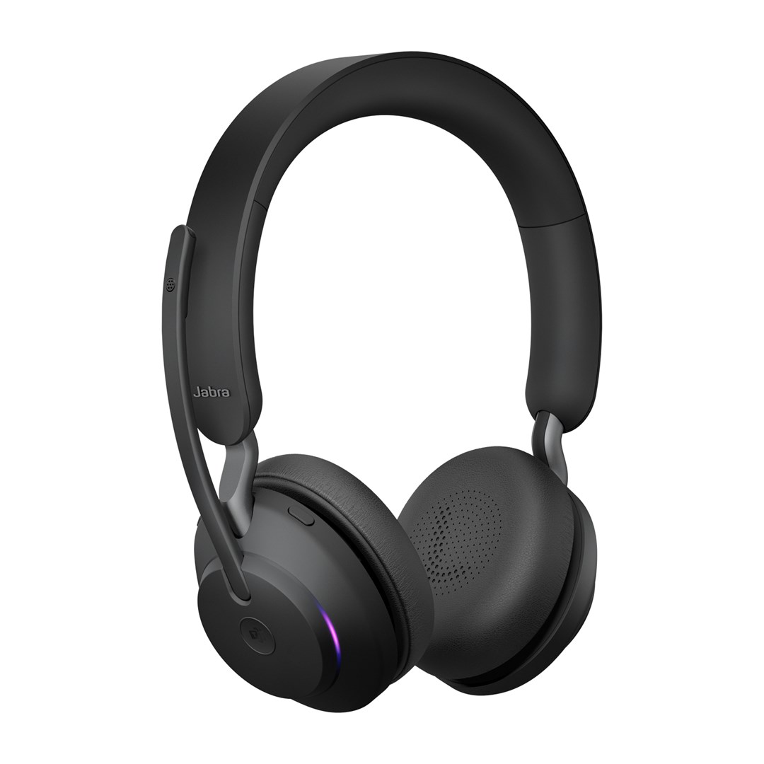 Jabra Evolve2 65 USB-C Black MS Chrg stand Stereo - Afbeelding 4