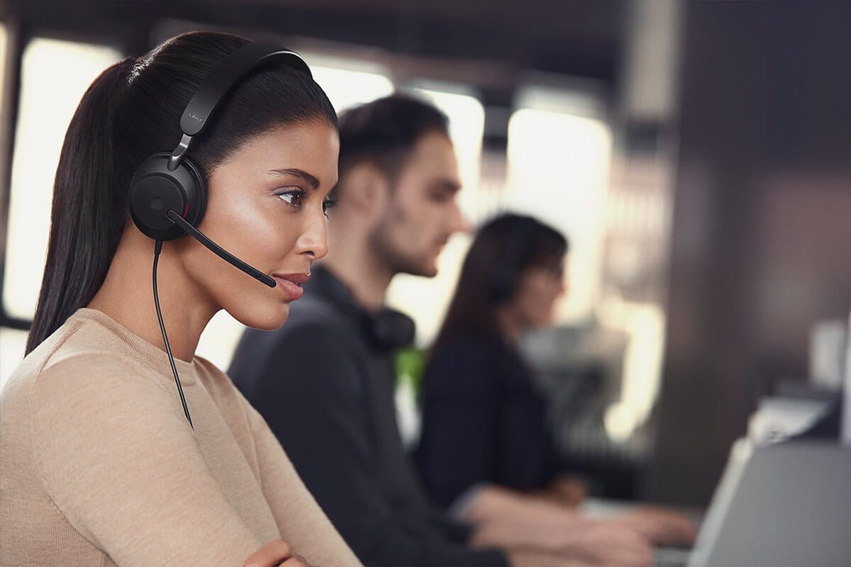 Jabra Evolve2 40 SE Headset Wired Head-band Calls/Music USB Type-C / USB Type-A Black - Afbeelding 6