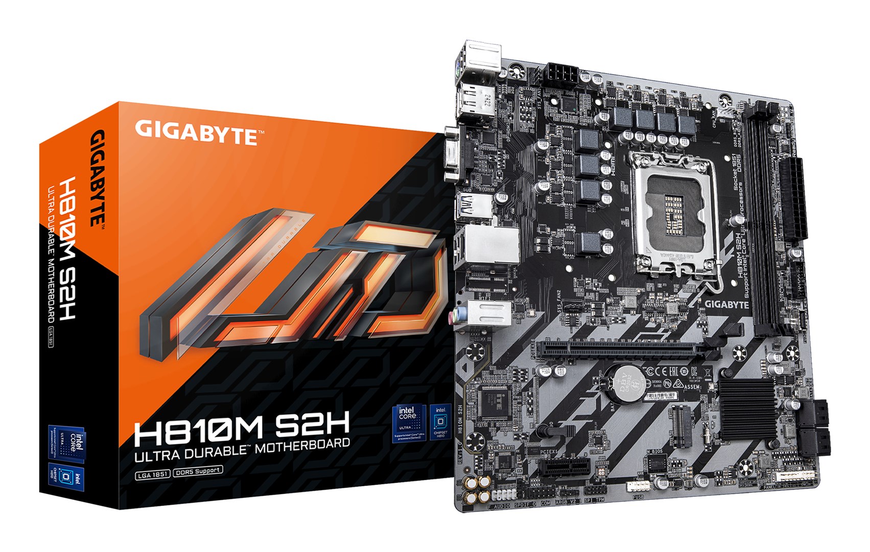 Motherboard Gigabyte H810M S2H mATX DDR5