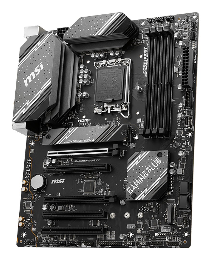 MSI B760 GAMING PLUS WIFI motherboard Intel B760 LGA 1700 ATX - Afbeelding 4