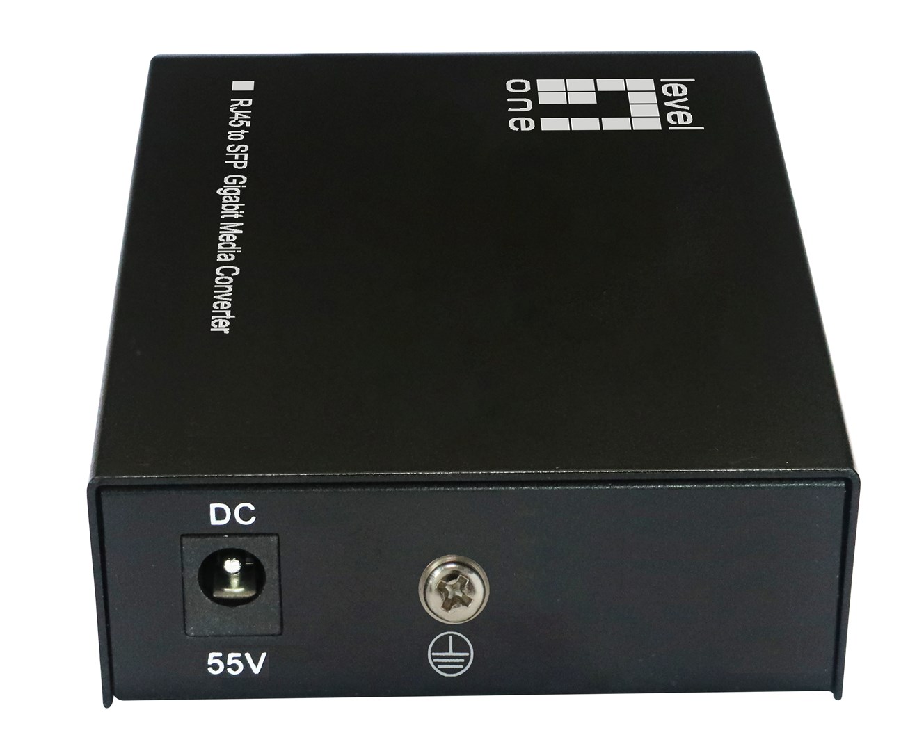LevelOne RJ45 to SFP Gigabit Media Converter, 802.3bt 90W PoE PSE